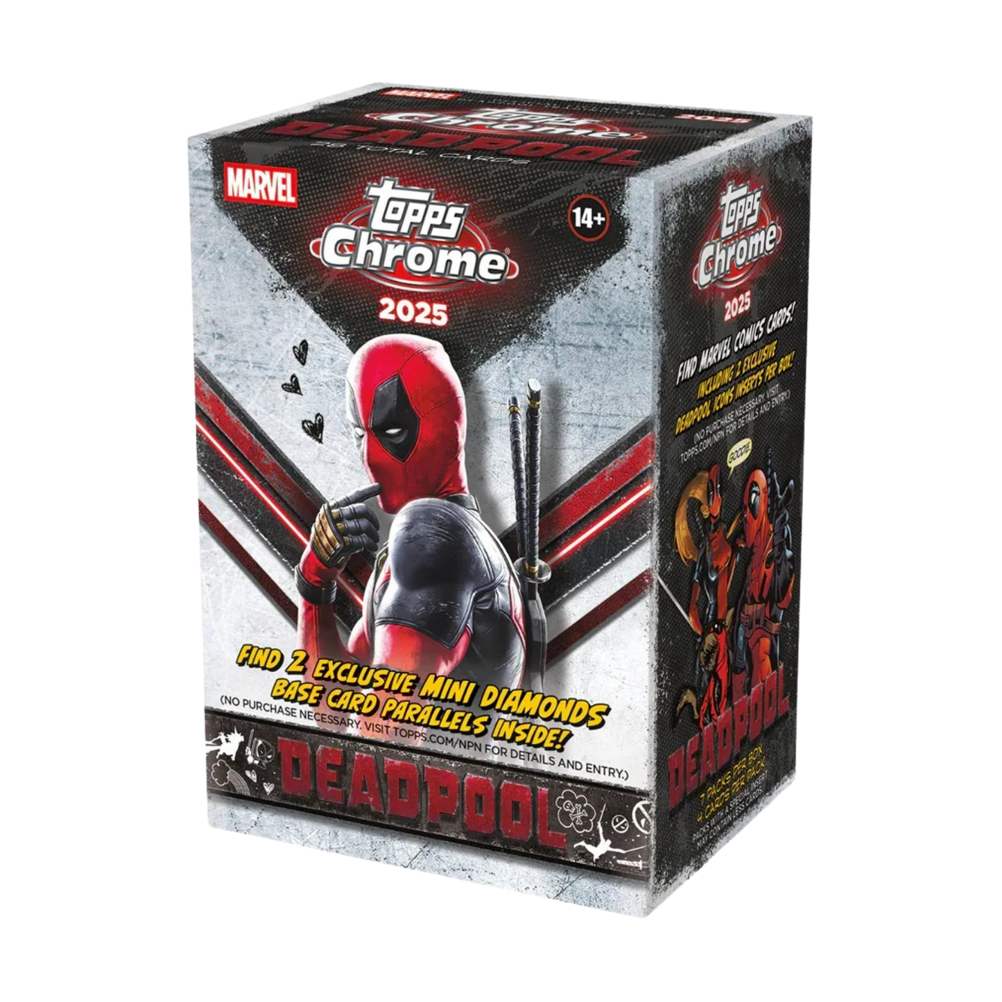 TOPPS CHROME 2025 DEADPOOL VALUE BOX