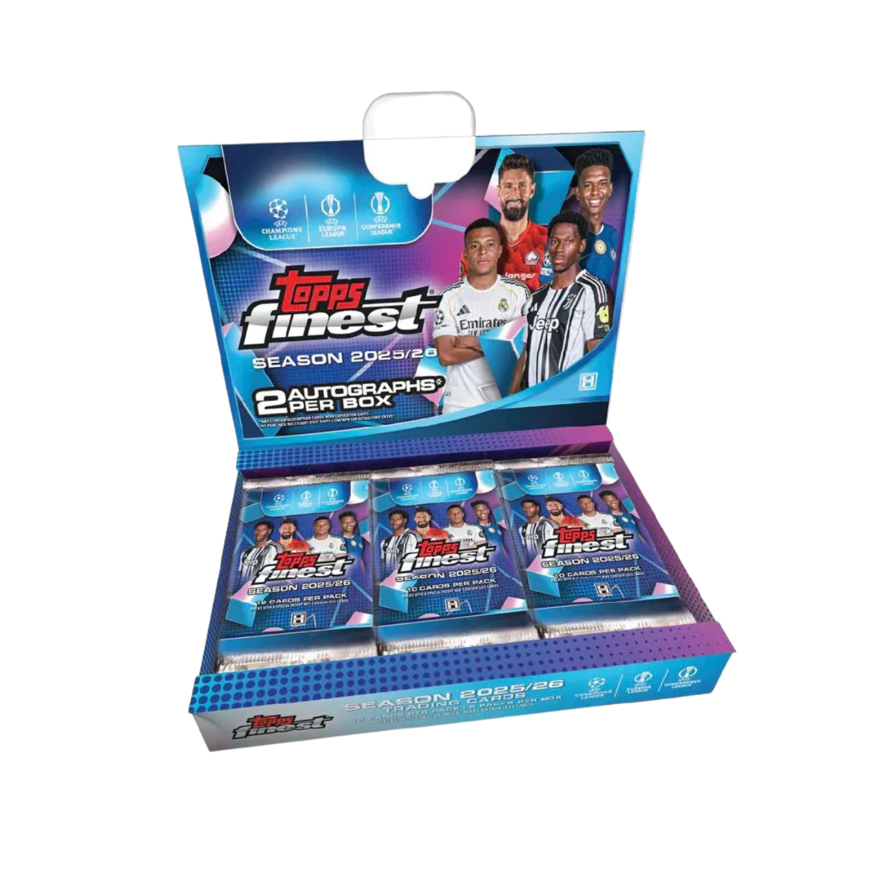 Topps® Finest UEFA Club Competitions 2025/26 - Hobby Box