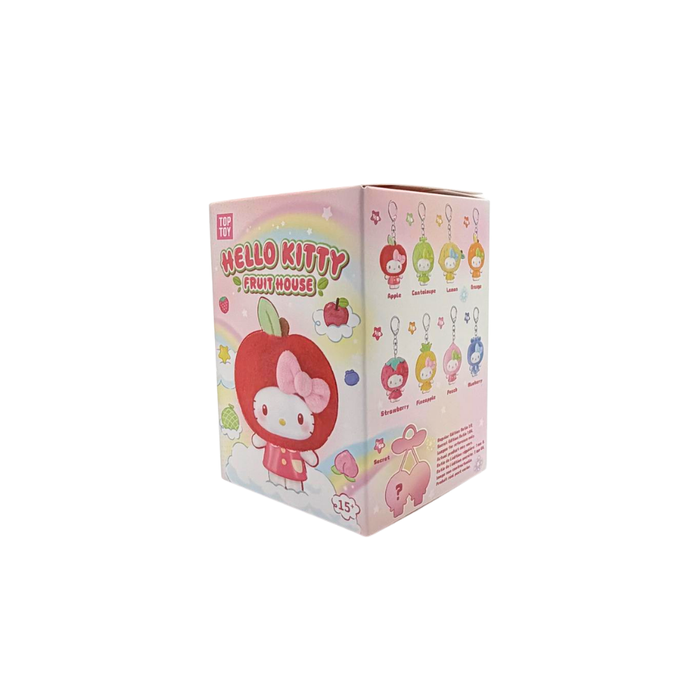 TOP TOY 盲盒手辦 - Sanrio Hello Kitty 水果屋毛絨吊飾系列