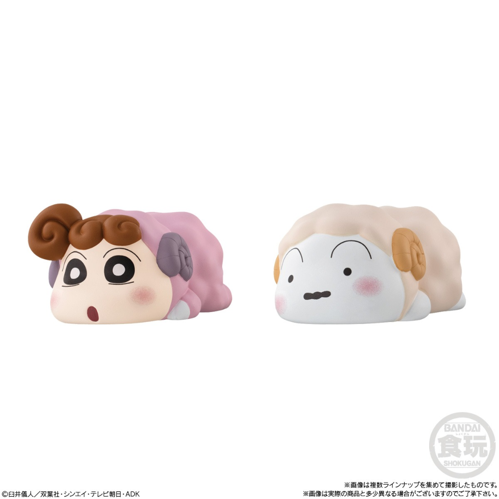Bandai - MOCCHIRI KORORIN 蠟筆小新 造型公仔2 一套12件 (全8款)