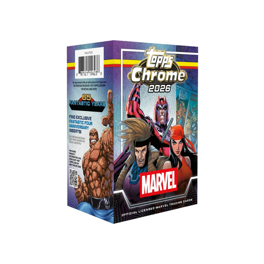2026 TOPPS CHROME MARVEL COMICS VALUE BLASTER BOX
