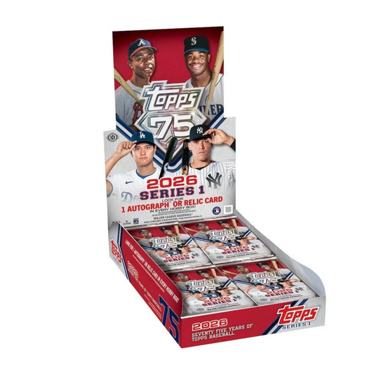 2026 Topps series 1 baseball-Hobby Box