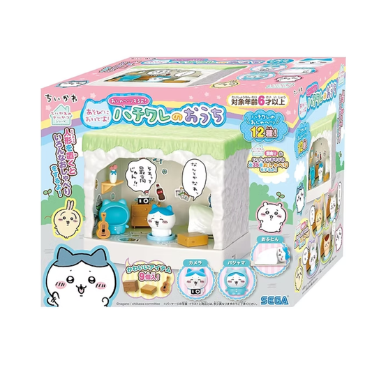 CHIIKAWA快來玩吧！來聊天吧！小八貓的家 互動發聲玩具屋套裝