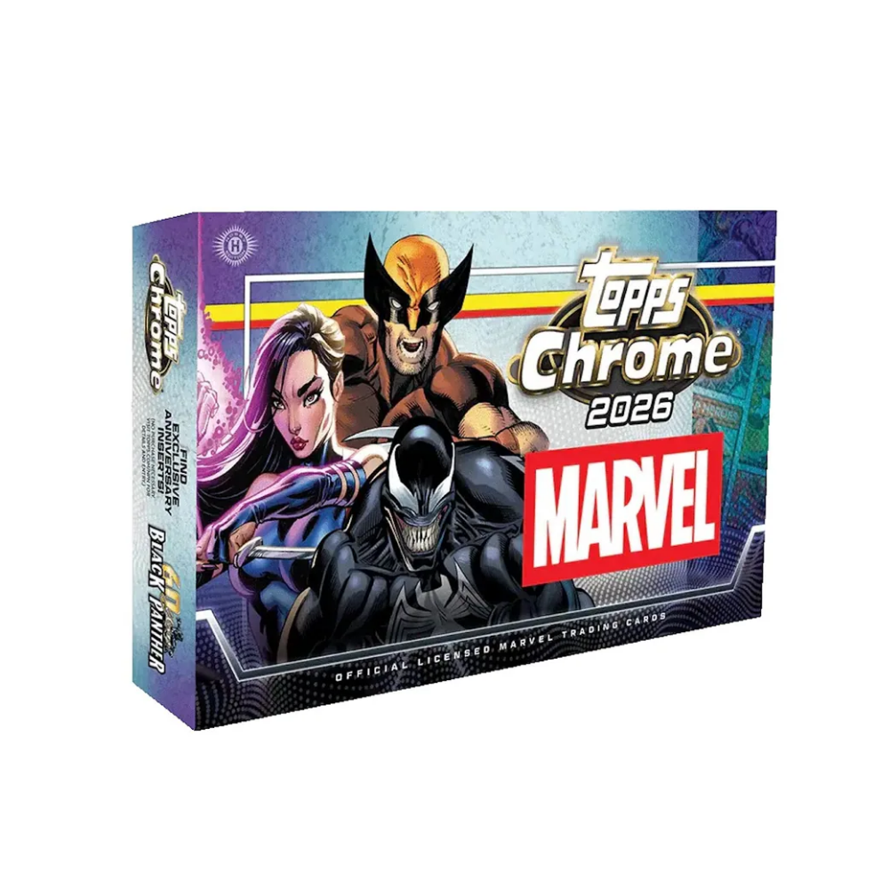 TOPPS CHROME 2026 MARVEL HOBBY BOX