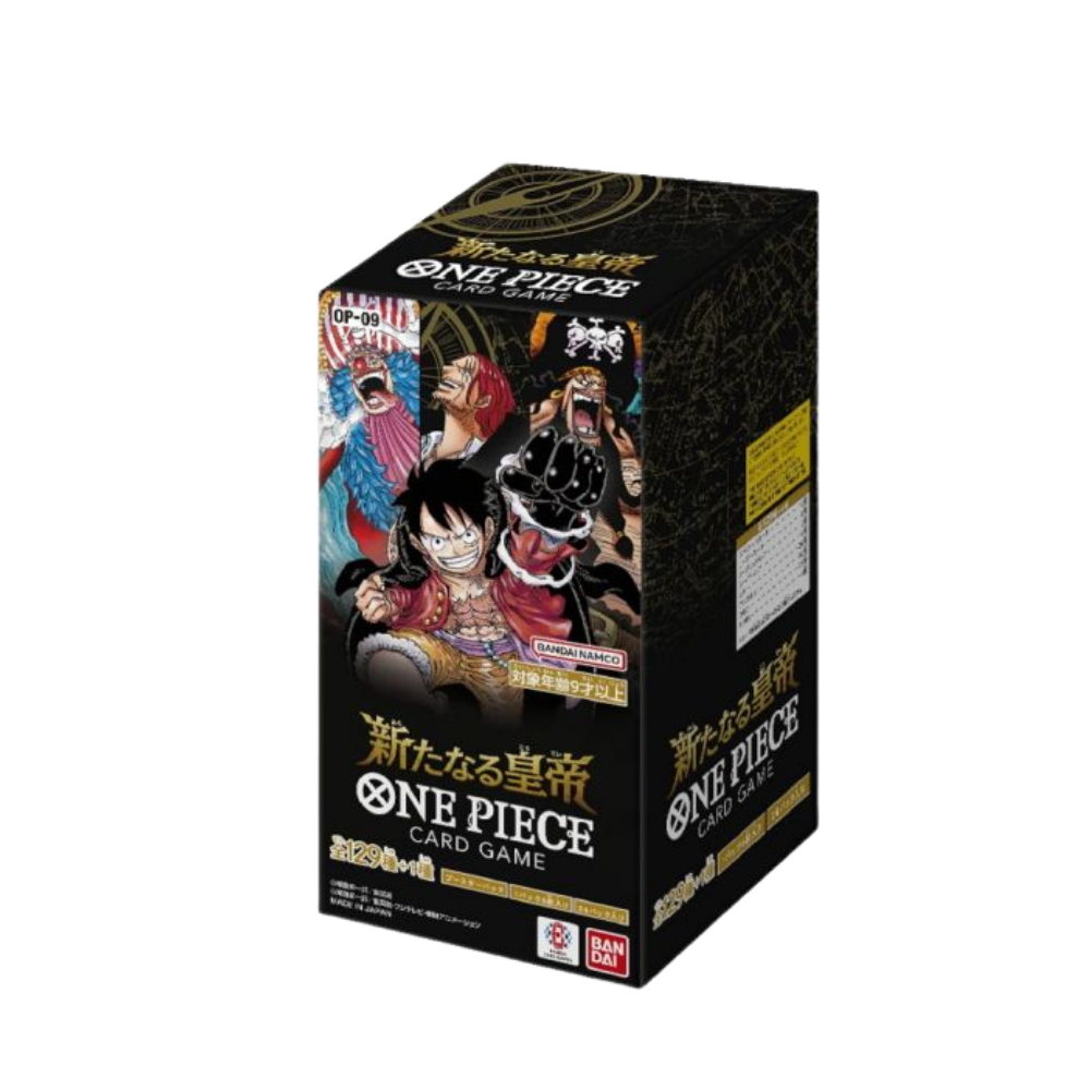海賊王卡牌遊戲 卡牌遊戲 擴充包 - OP09-新世界的皇帝 (原盒24包)