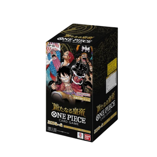 海賊王卡牌遊戲 卡牌遊戲 擴充包 - OP09-新世界的皇帝 (原盒24包)