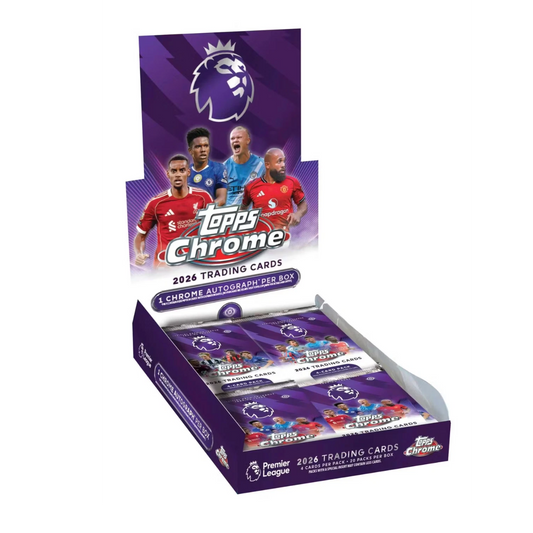 2026 Topps Chrome Premier League Hobby Box