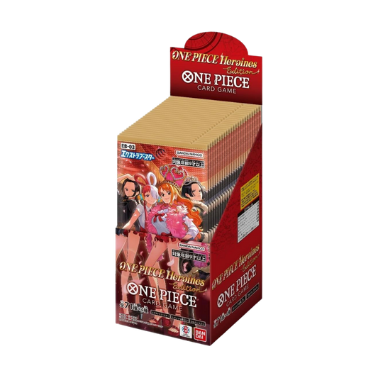 海賊王卡牌遊戲 卡牌遊戲 擴充包 - EB03-ONE PIECE Heroines edition (原盒24包)