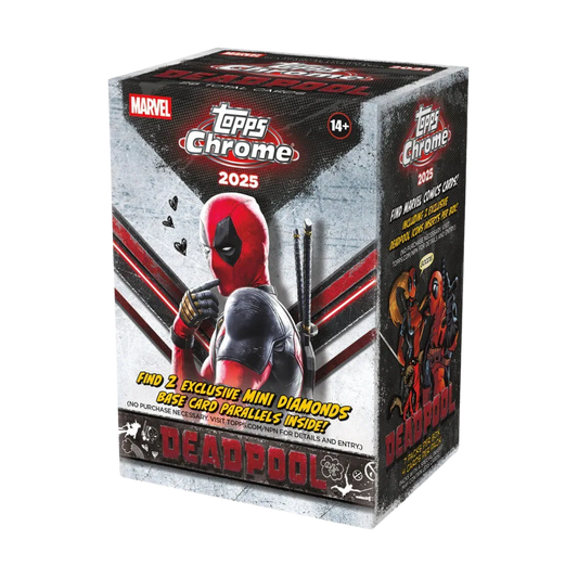 TOPPS CHROME 2025 DEADPOOL VALUE BOX