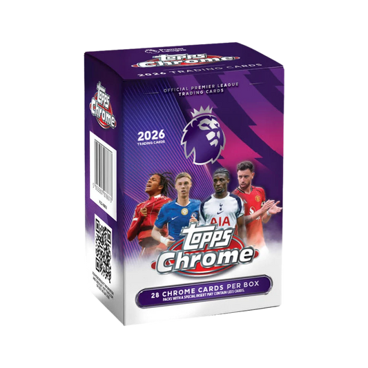 2026 Topps Chrome Premier League Soccer Value Box