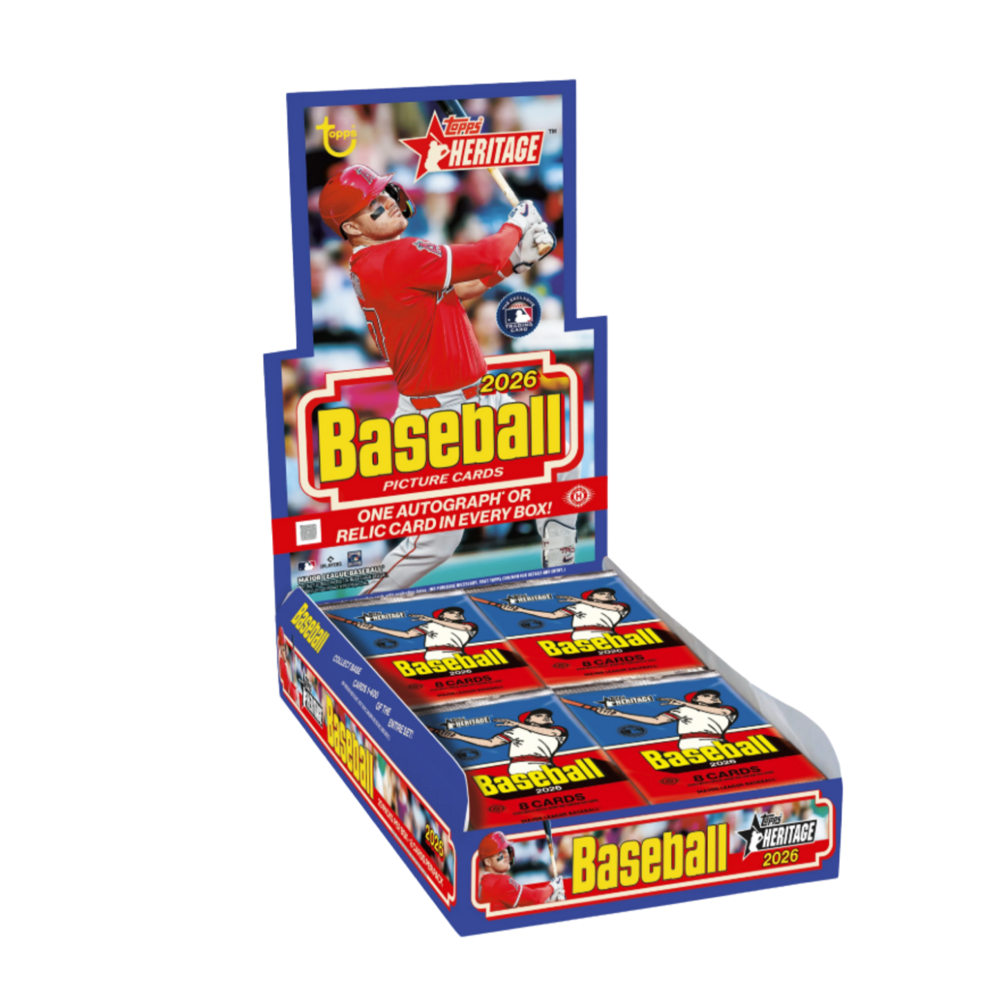 2026 Topps Heritage Baseball-Hobby Box