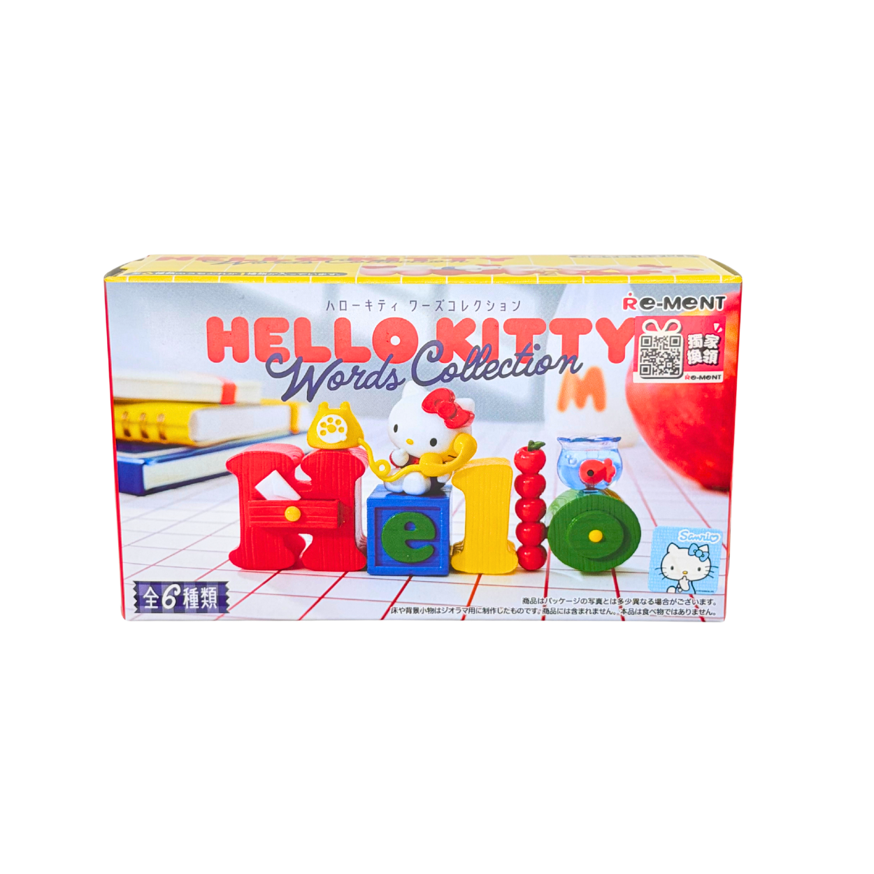Re-ment - Sanrio Hello Kitty 文字合集系列