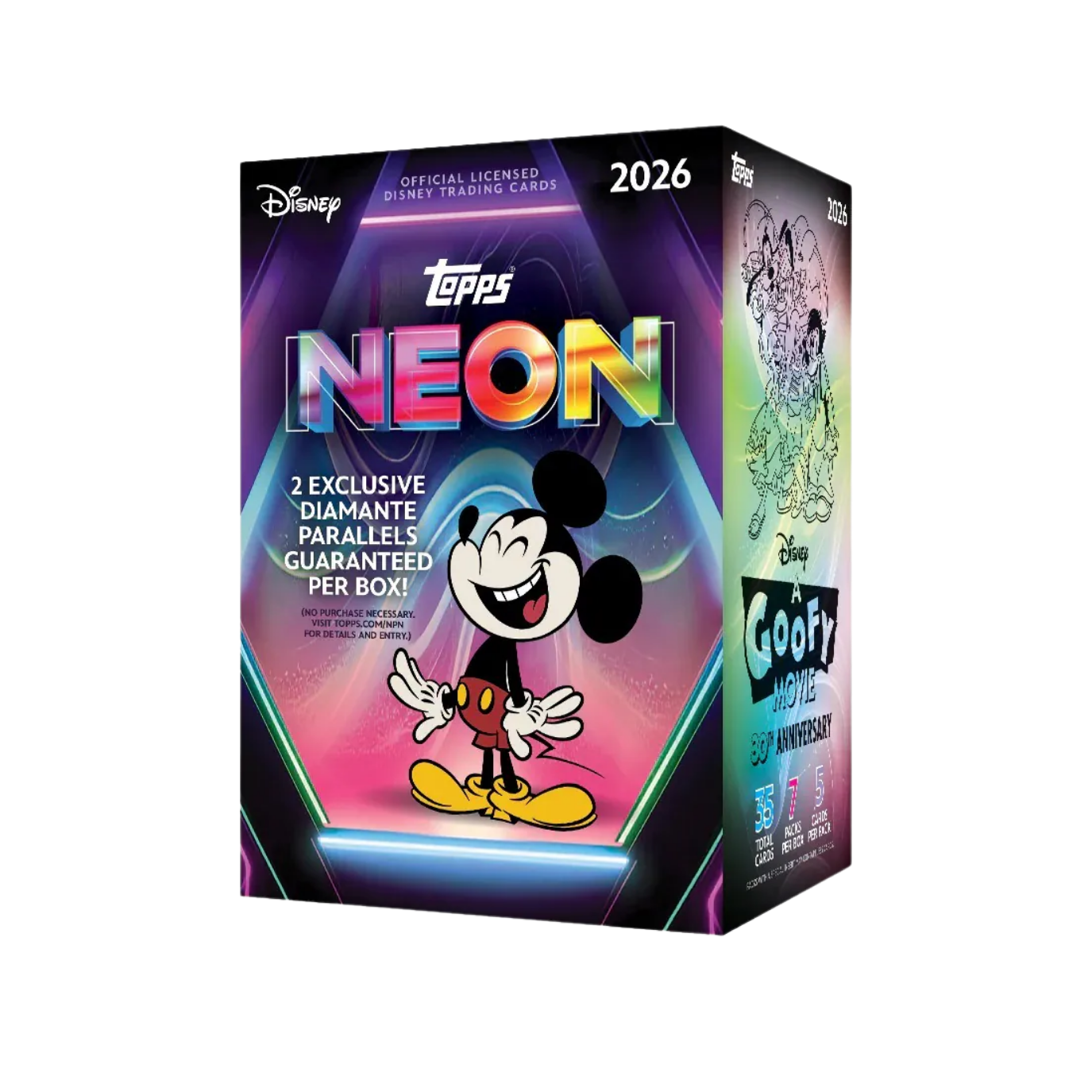 2026 Topps Disney Neon - Value Box