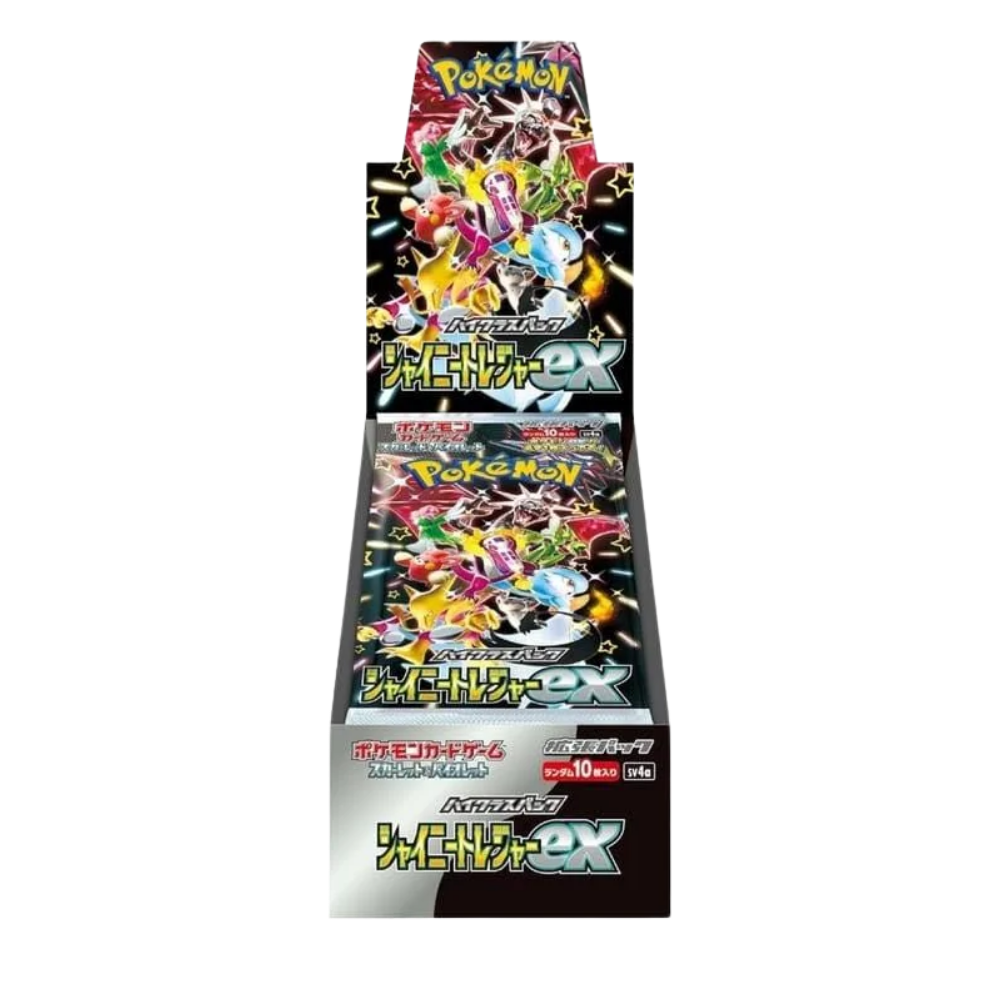 Pokemon 日版 朱與紫 sv4a 閃色寶藏EX擴充包  原盒(1盒10包)