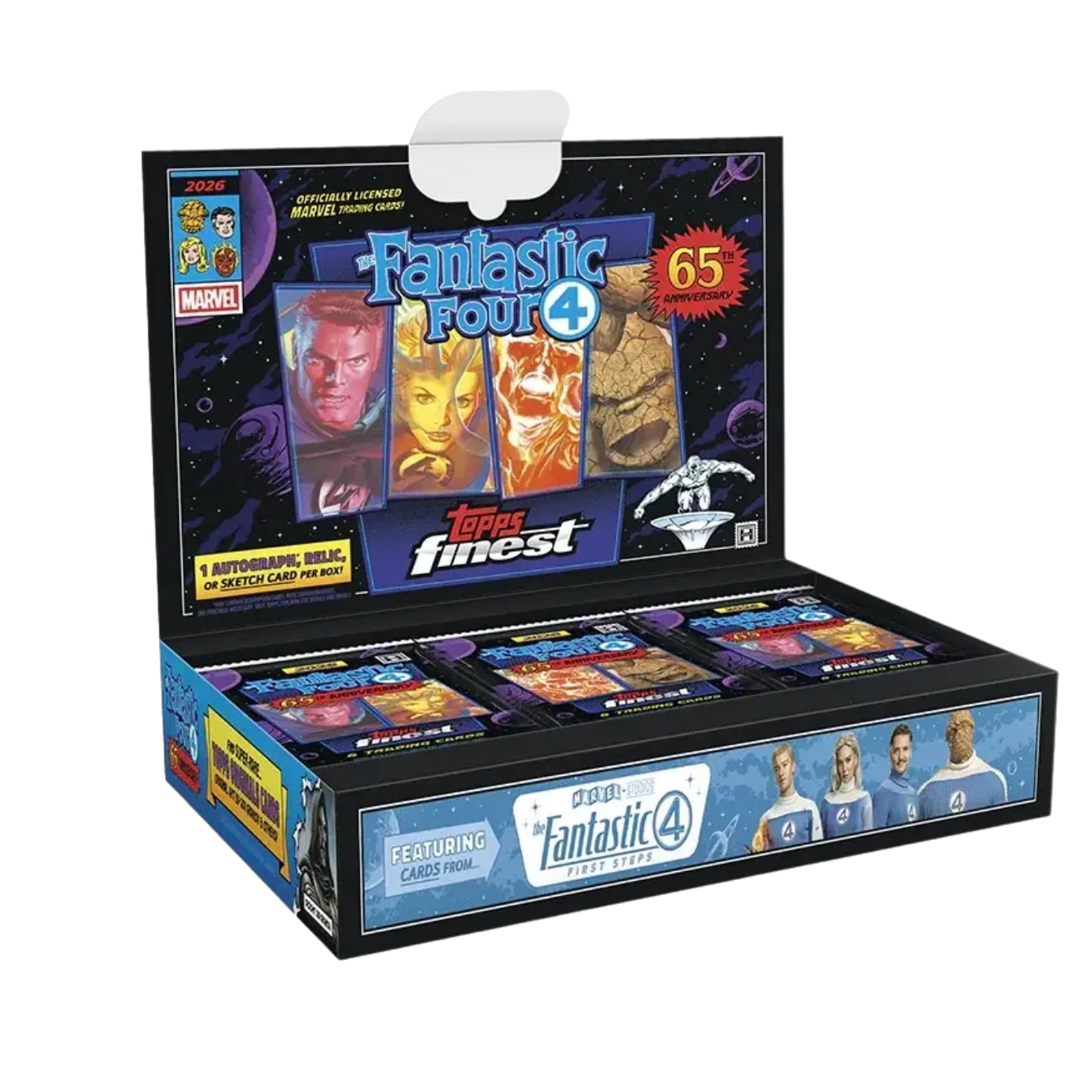 2026 Topps Marvel Finest The Fantastic Four 65th Anniversary Hobby