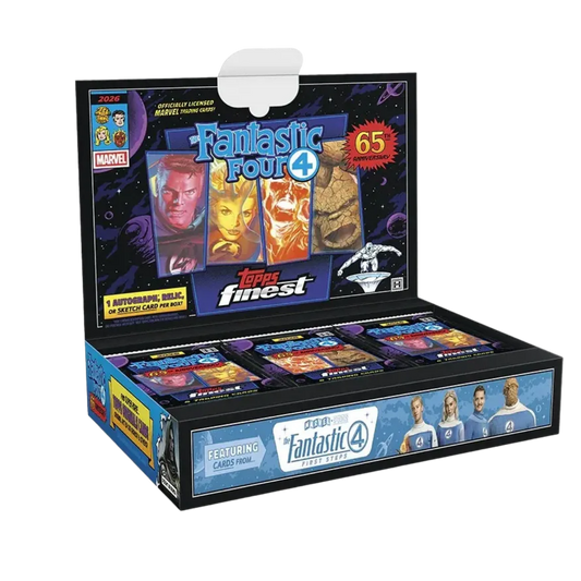 2026 Topps Marvel Finest The Fantastic Four 65th Anniversary Hobby