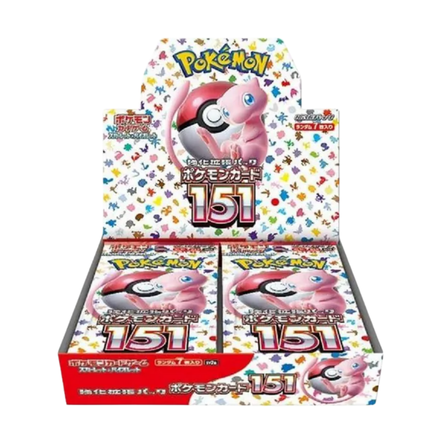 日版 寶可夢 Pokemon TCG 朱/紫 SV2A 151 擴充包 原盒(20包)