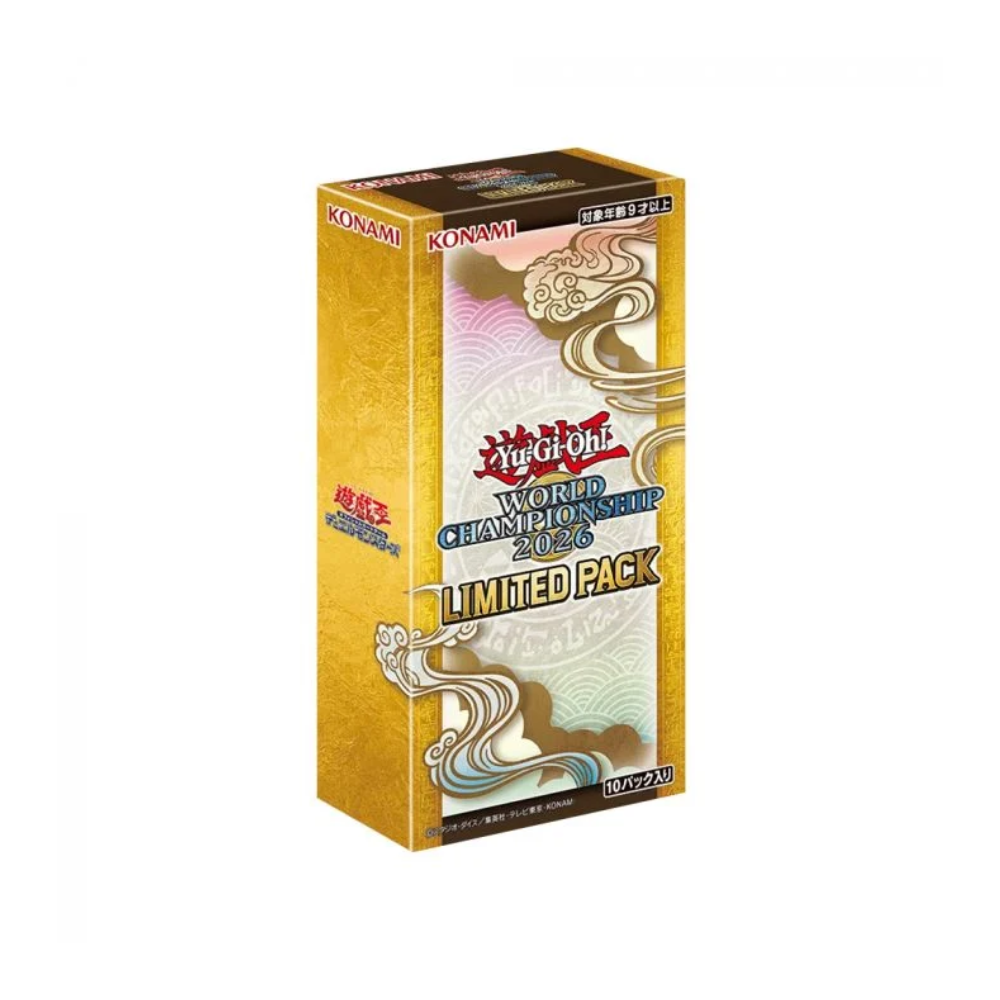 YU GI OH! KONAMI  遊戲王 卡牌遊戲 擴充包 - LIMITED PACK WORLD CHAMPIONSHIP 2026 原盒10包