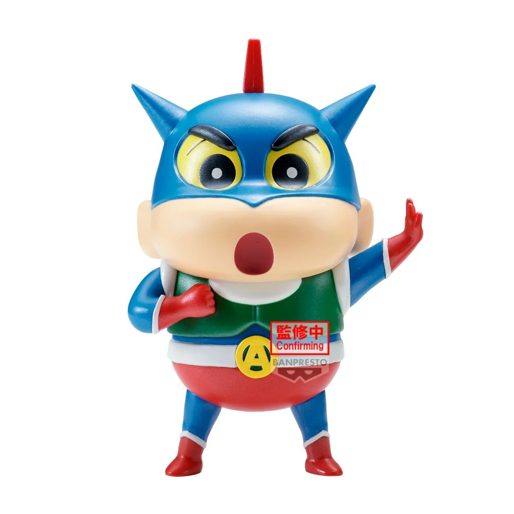 BANPRESTO - [景品] 蠟筆小新 Cosplay 小新 動感超人造型 特別色