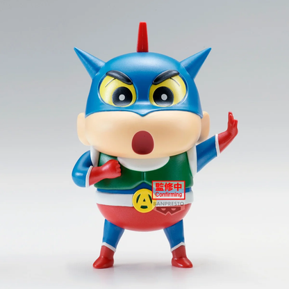BANPRESTO - [景品] 蠟筆小新 Cosplay 小新 動感超人造型 特別色