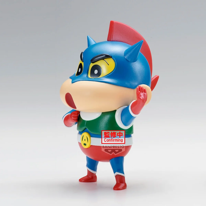 BANPRESTO - [景品] 蠟筆小新 Cosplay 小新 動感超人造型 特別色