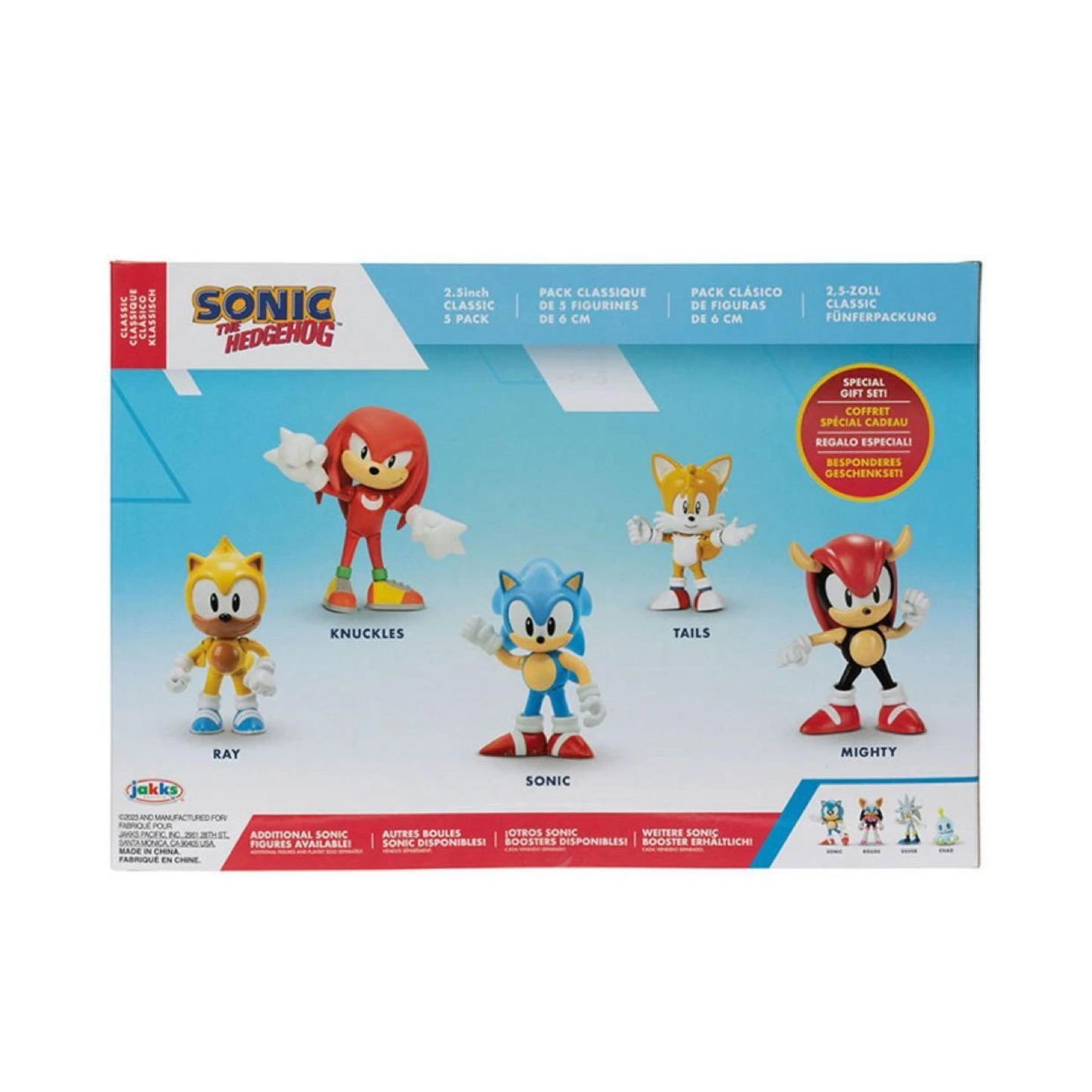 SONIC 2.5” FIGURE 5pk