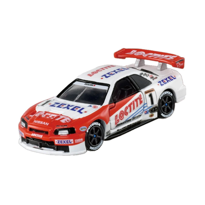 TOMICA PRM-賽車 日產 NISSAN GTR R34 Loctite Zexel JGTC Tomica Premium Racing