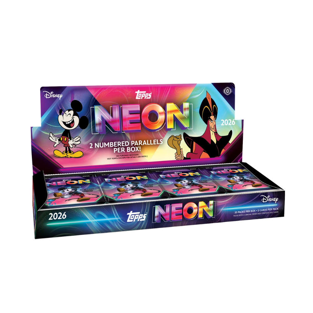 2026 TOPPS DISNEY NEON HOBBY BOX