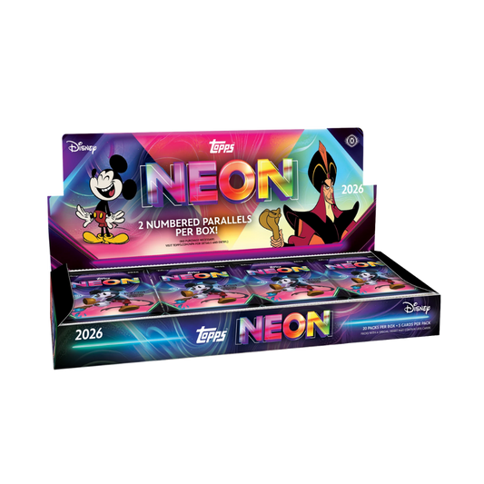 2026 TOPPS DISNEY NEON HOBBY BOX