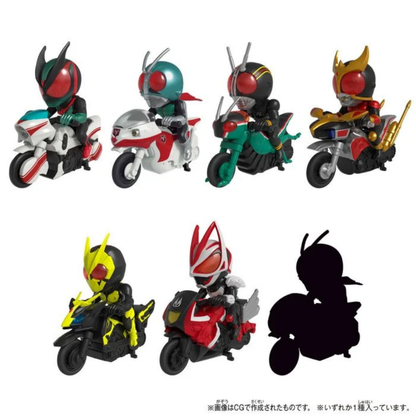 Bandai 盲盒 - 幪面超人 電單車公仔 Vol.1