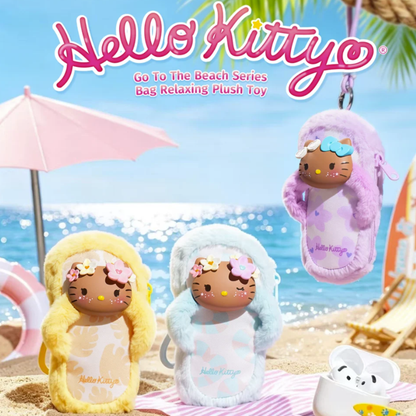 Mini Like 盲盒手辦 - Sanrio Hello Kitty 去海邊吧人字拖搪膠毛絨系列