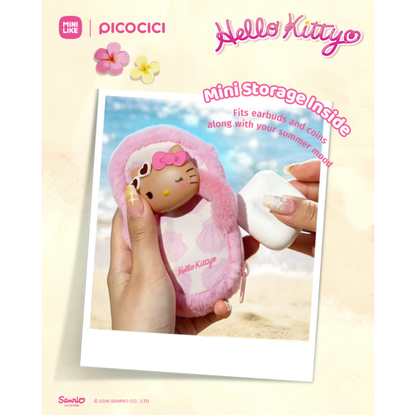 Mini Like 盲盒手辦 - Sanrio Hello Kitty 去海邊吧人字拖搪膠毛絨系列