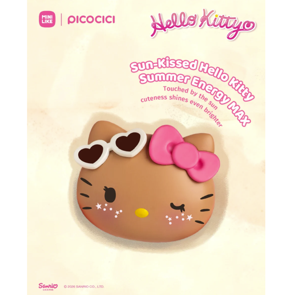 Mini Like 盲盒手辦 - Sanrio Hello Kitty 去海邊吧人字拖搪膠毛絨系列