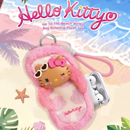 Mini Like 盲盒手辦 - Sanrio Hello Kitty 去海邊吧人字拖搪膠毛絨系列