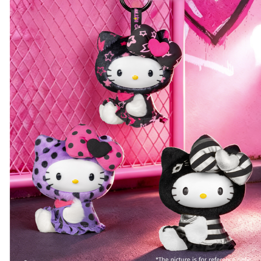 Mini Like 盲盒手辦 - Sanrio Hello Kitty 街頭潮變搪膠毛絨系列