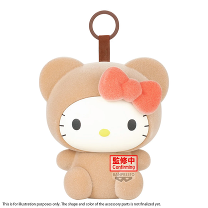 BANPRESTO - [景品] SANRIO角色 穿衣服公仔吊飾 ～ Hello Kitty熊版本