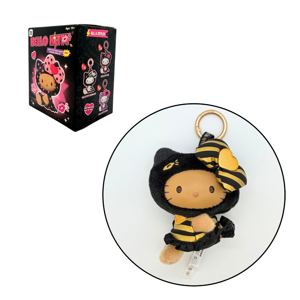 Mini Like 盲盒手辦 - Sanrio Hello Kitty 街頭潮變搪膠毛絨系列