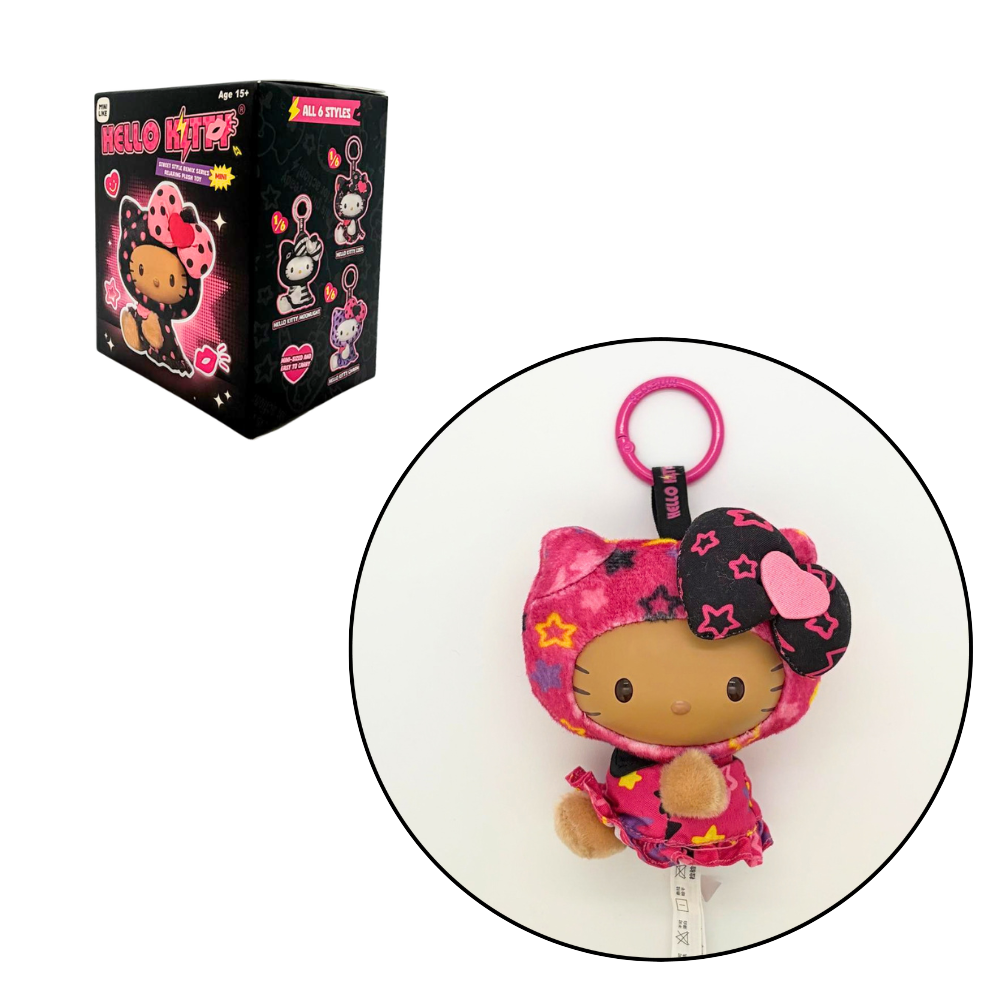 Mini Like 盲盒手辦 - Sanrio Hello Kitty 街頭潮變搪膠毛絨系列