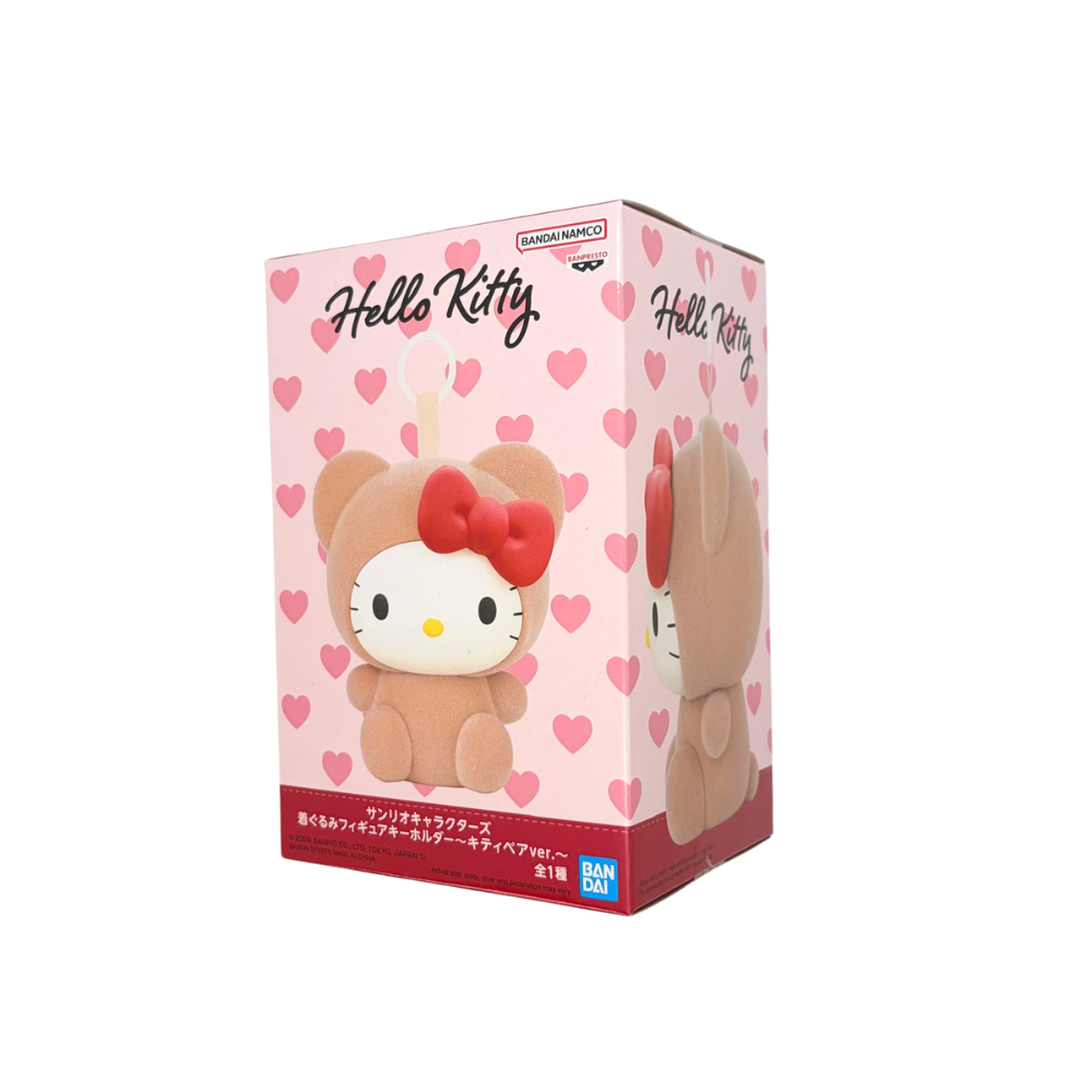 BANPRESTO - [景品] SANRIO角色 穿衣服公仔吊飾 ～ Hello Kitty熊版本