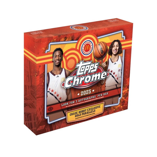 2025 Topps Chrome McDonald’s All American Basketball-Hobby Box