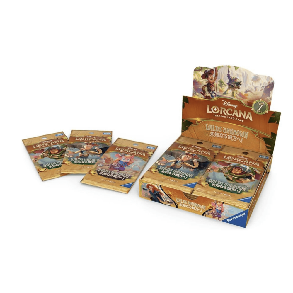 Disney Lorcana TCG 日版 WILDS UNKNOWN 面向未知的他人 原盒16包