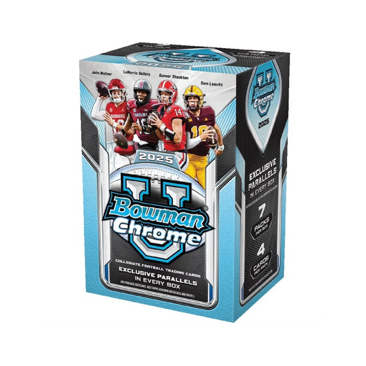 2025 Bowman University Chrome Football-Value Box