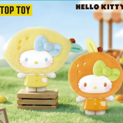 TOP TOY 盲盒手辦 - Sanrio Hello Kitty 水果屋毛絨吊飾系列
