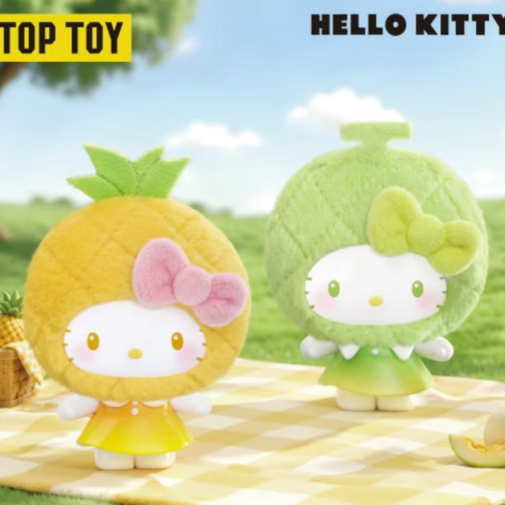 TOP TOY 盲盒手辦 - Sanrio Hello Kitty 水果屋毛絨吊飾系列
