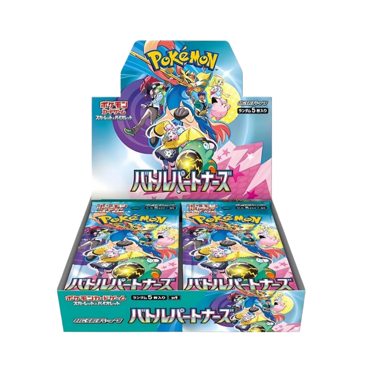 Pokémon 日版 寶可夢集換式卡牌遊戲 對戰搭檔 - SV9 (原盒30包)