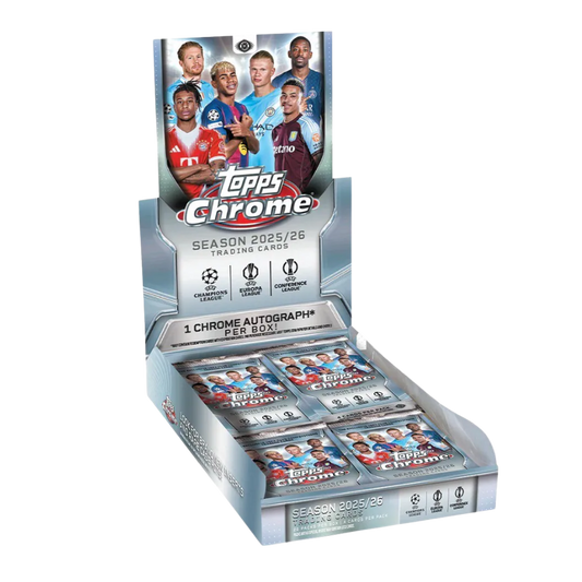 2025-26 Topps Chrome UEFA Club Competitions UCC Soccer Hobby