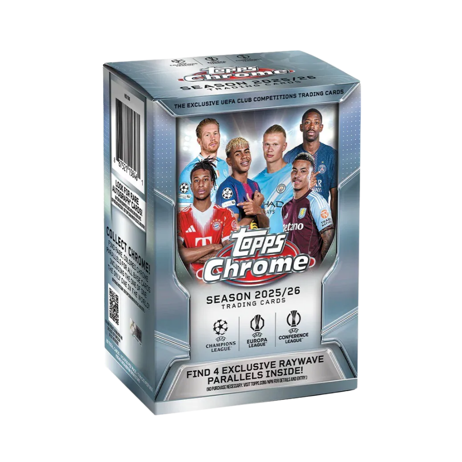 2025-26 Topps UEFA Club Competitions Chrome UCC Soccer Value