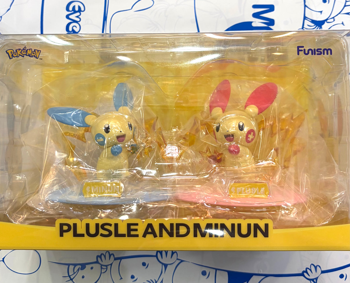 Funism - 寶可夢模型 - 閃耀瞬間寶可夢正電拍拍和負電拍拍(小尺寸)